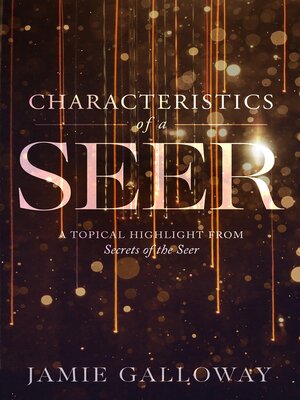 cover image of Characteristics of a Seer